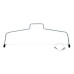 Cake leveler / taartzaag dubbel bedraad 43cm